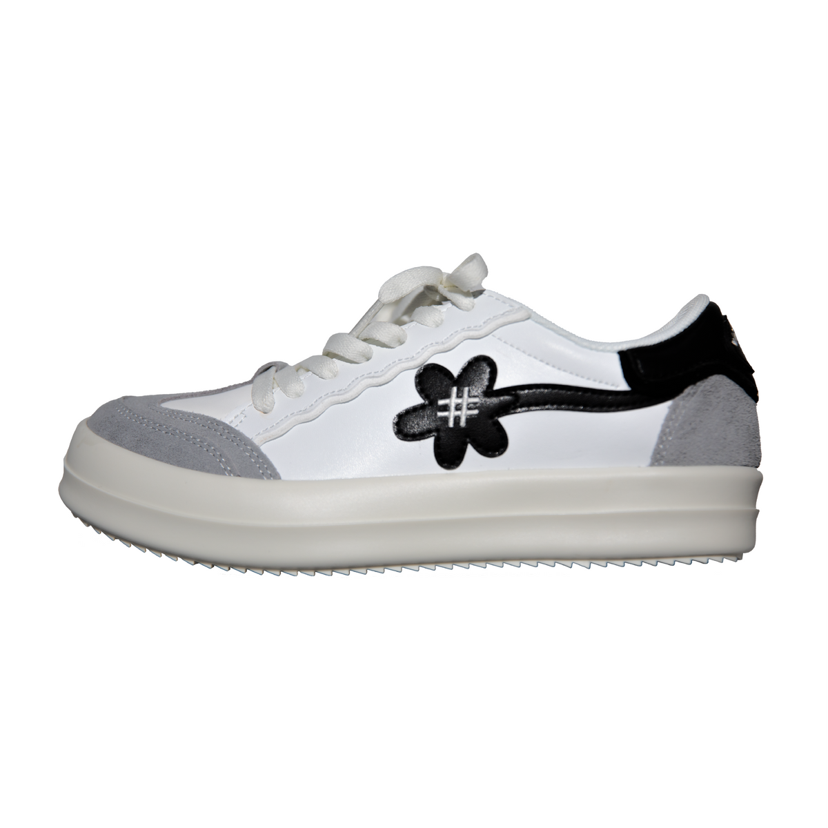 "BONE" Vintage Kicks | White