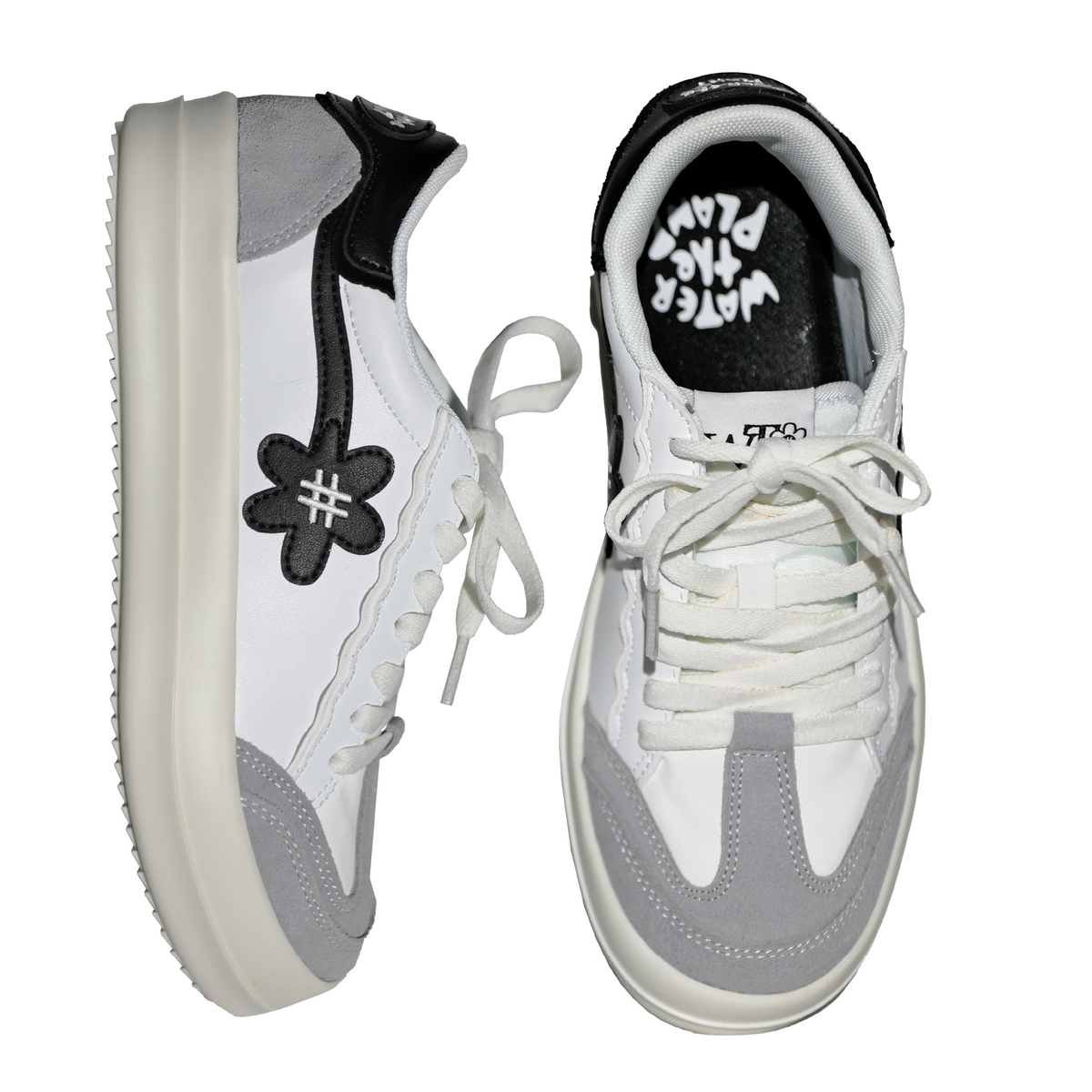 "BONE" Vintage Kicks | White