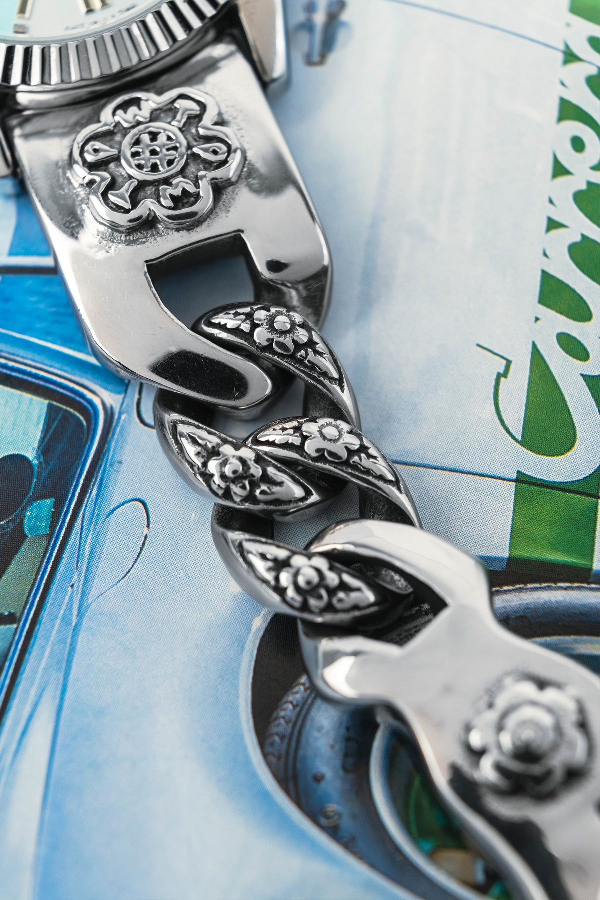 "ETERNA" Quality Time Watch 36mm | Silver Breeze