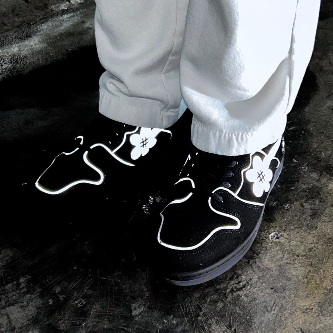 WTP Black Mamba Kicks | Reflective Black