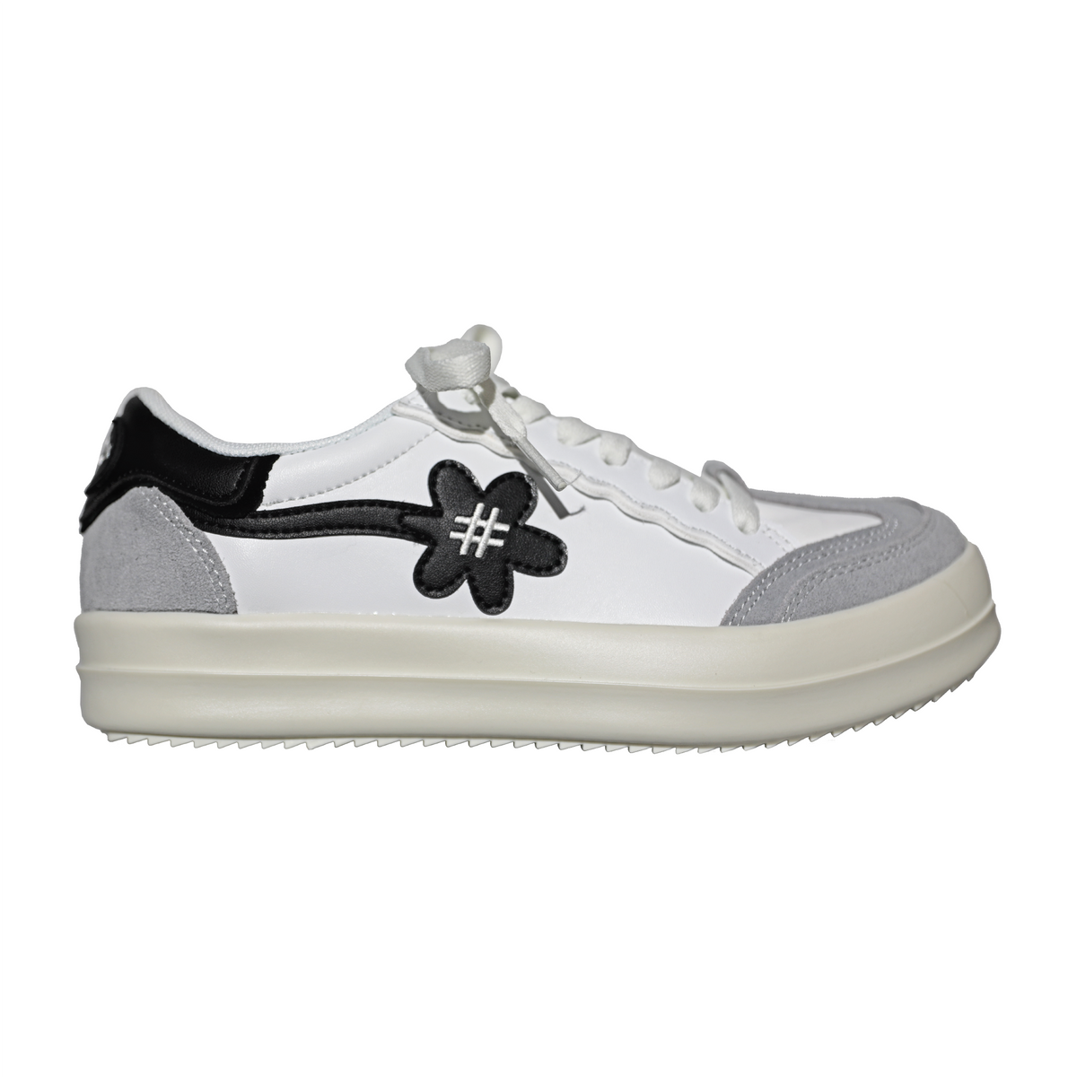 "BONE" Vintage Kicks | White
