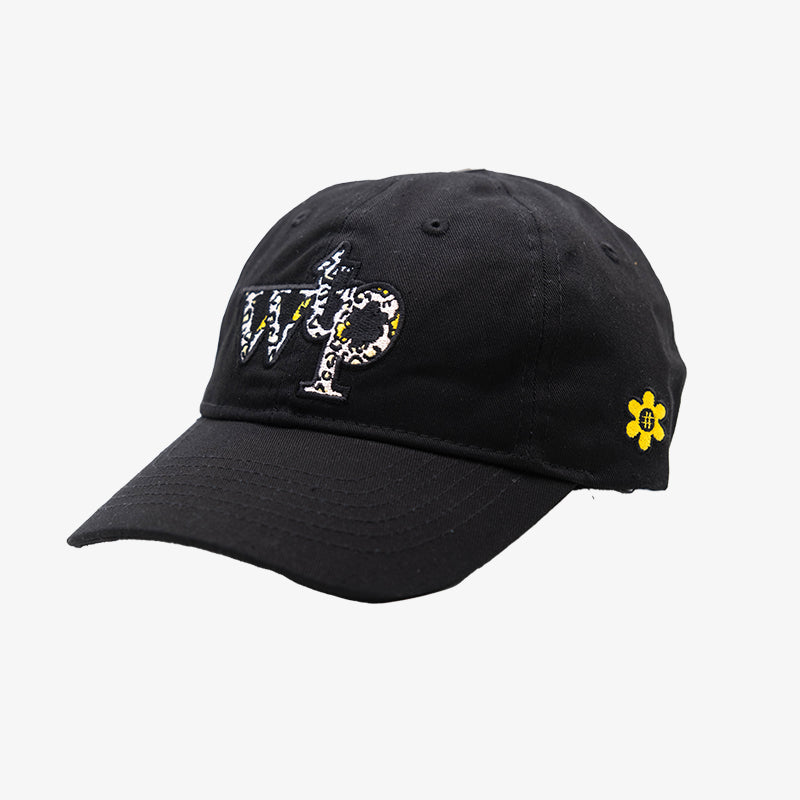 WTP "INVERT FLOWERET" CAP | BLACK