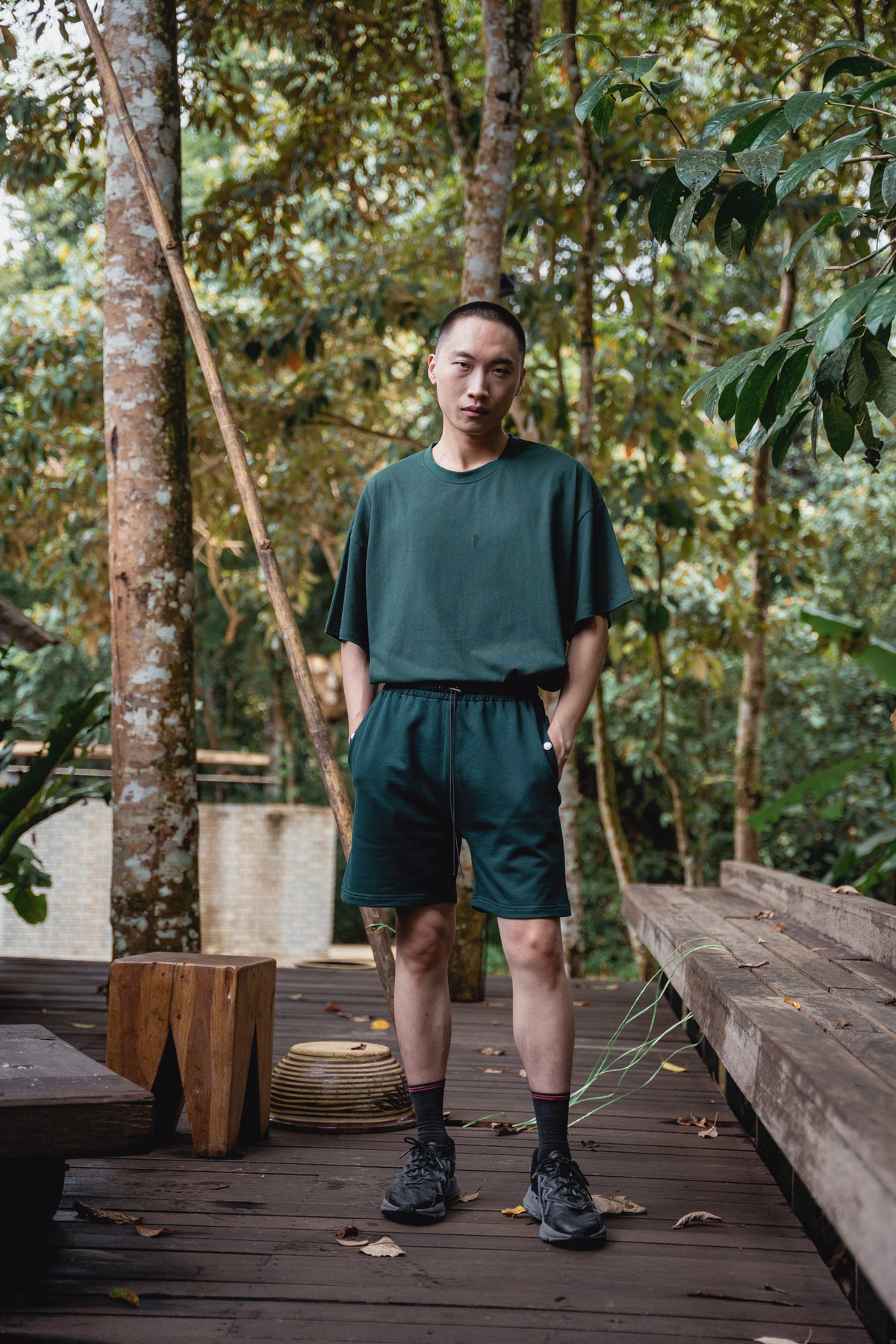 Blanks Shorts | Dark Green