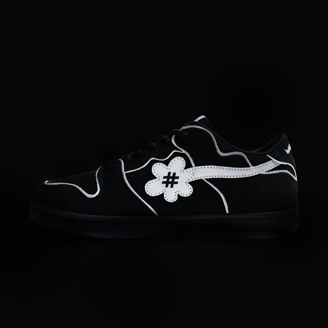 WTP Black Mamba Kicks | Reflective Black