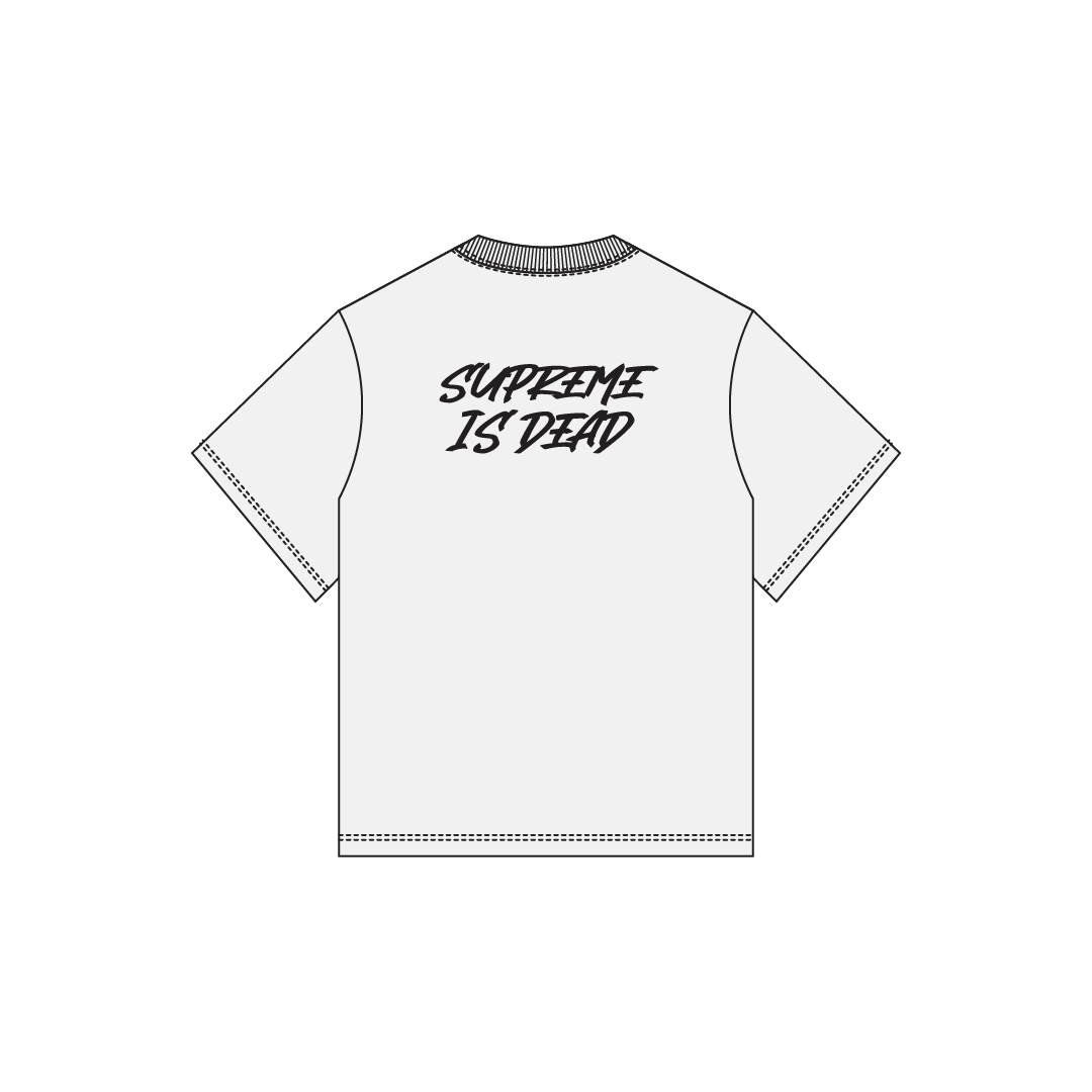 WTP "NOT SUPREME" Tshirt | White