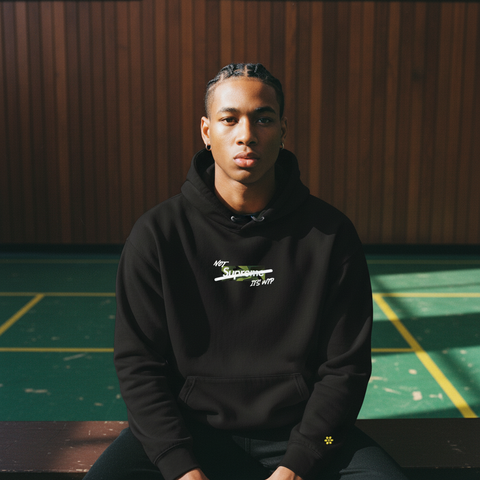 "VOLT" Not Sup Hoodie | Black