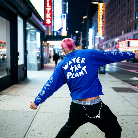 SMILEYWORLD®EROS L/S TSHIRT | NAVY