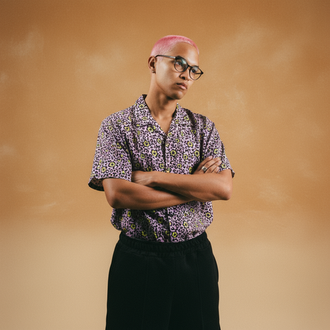 WTP “SUNSEEKER” Hawaiian Shirt | Pink