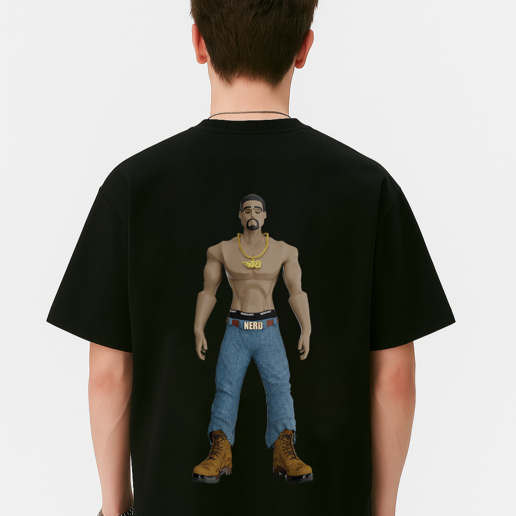 "LIFESIZE" Tee | Black