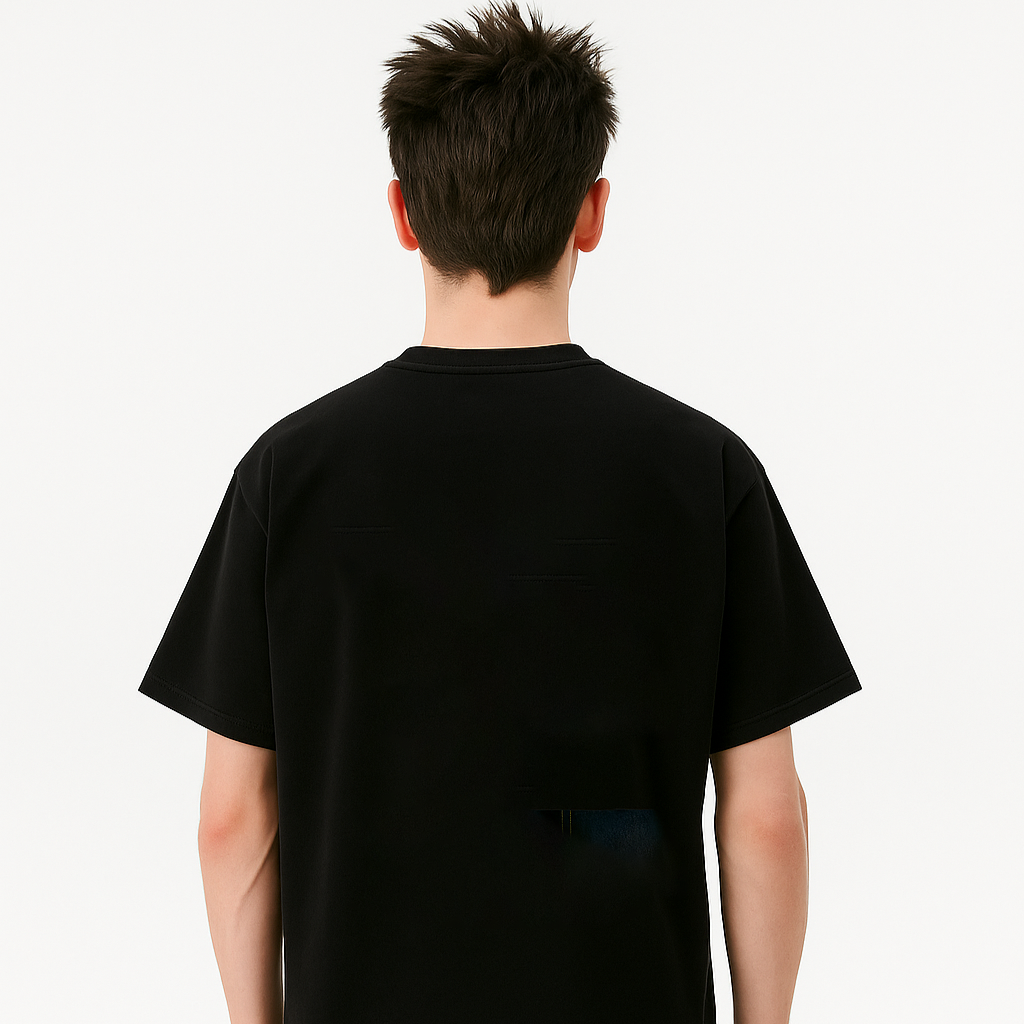 "RESURRECTION" Washed Tee  | Black