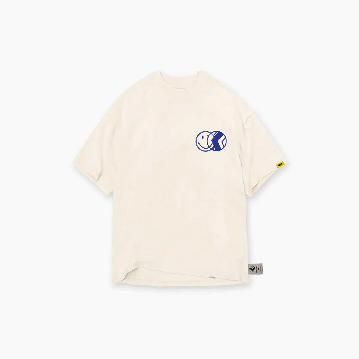 NU x Smiley Inking Tshirt | Cream
