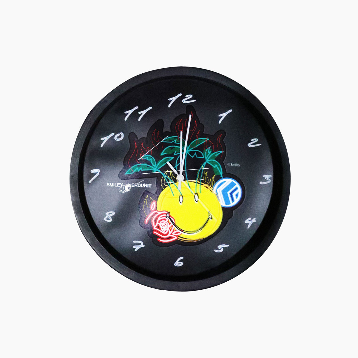 NU x Smiley Island Clock | Multicolor