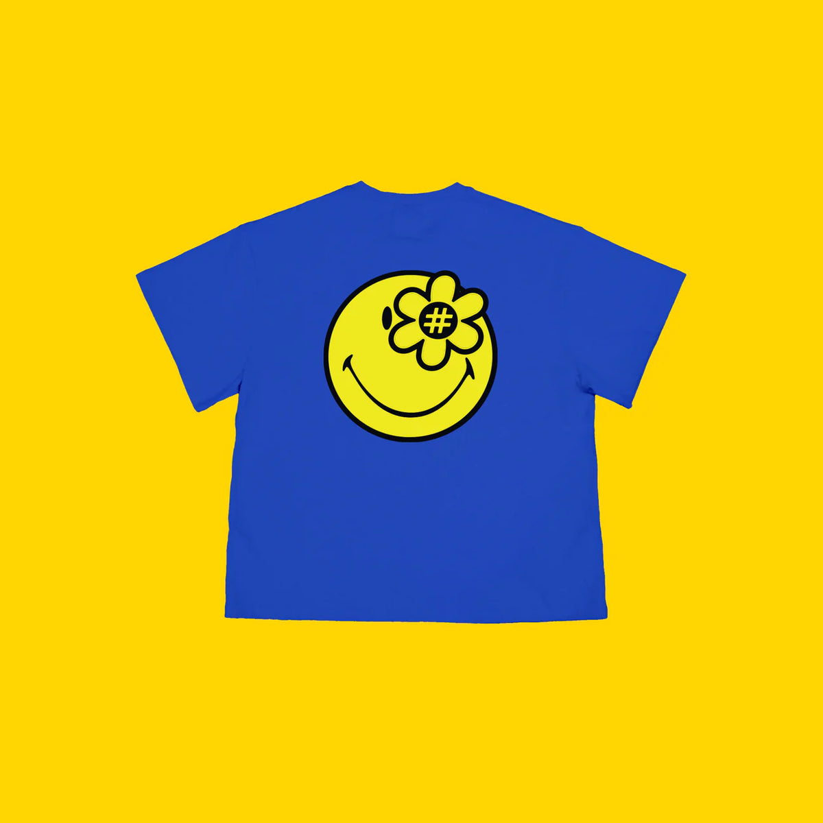 WTP SMILEYWORLD® CREW TSHIRT | BLUE